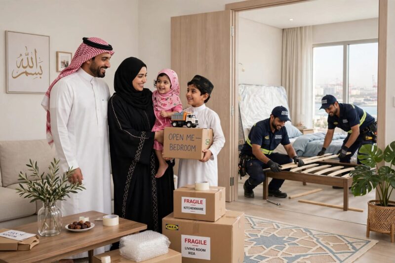 نقل عفش بمكة حي الحمرا